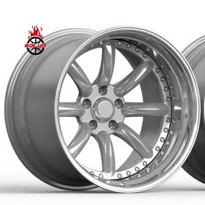 2/3 Piezas de Ruedas de Carreras <span class=keywords><strong>Drag</strong></span> 19x10.5 19x12.5 5X120.65 Forjadas para Chevrolet Corvette C6 Camaro Dodge Challenger Autos Clásicos - Product Image 1