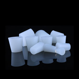 <span class=keywords><strong>Bouchon</strong></span> en caoutchouc de <span class=keywords><strong>silicone</strong></span> résistant aux hautes températures pour flacon conique Excellent effet d'étanchéité Fournitures de laboratoire - Product Image 5