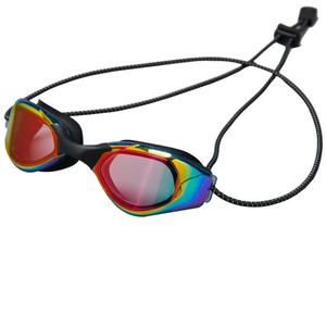 Gafas de Natación con Recubrimiento Electrolítico, Impermeables, Antivaho, Material de PC HD, Modelo con Cuerda, Gafas de Natación para Adultos - Product Image 2