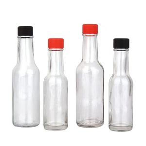 <span class=keywords><strong>Mini</strong></span> botella de salsa de vidrio pequeña Barbacoa Bbq <span class=keywords><strong>Tabasco</strong></span> Botella de salsa Botellas de aceite de Chile con tapa 100ml 150ml 250ml - Product Image 1