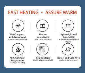 แผ่นแปะเข่าปูนปลาสเตอร์สมุนไพรธรรมชาติเฉพาะของจีน2025ได้รับความนิยม - Product Image 2