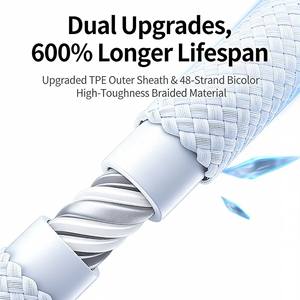 Câble de charge rapide et de synchronisation de données UGREEN 6A USB-A vers USB-C avec nylon tressé, prise en charge PD 100W - Product Image 4