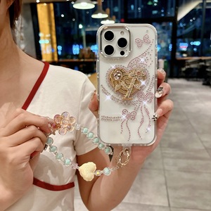 Funda Clásica con Corazón de Diamantes para <span class=keywords><strong>iPhone</strong></span> 16 <span class=keywords><strong>Pro</strong></span> Max, Apple <span class=keywords><strong>13</strong></span> <span class=keywords><strong>14</strong></span> 15 Plus, Protector de Lente Electrochapado, Cubierta para Teléfono Móvil - Product Image 5