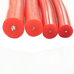 1mm 2.5mm 4mm 6mm filo di silicone ad alta tensione 15 20 25 30 40KVDC filo di piombo ad alta tensione AGG gomma siliconica collegare il filo - Product Image 3