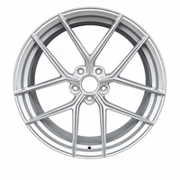 Rines Monobloque Forjados 12,000 Toneladas para Jaguar F-Pace 20 21 22", Diseño Personalizado, Rines Alto Forjado 12, 000T