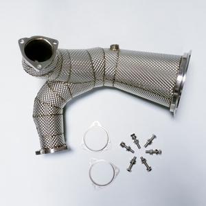 ท่อไอเสียสแตนเลส Rongdi 304 สำหรับ Audi S4/S5 B9 3.0T ปี 2019-2022  แบบไหลเวียนสูง พร้อมแผ่นกันความร้อน หนา 1.5 มม. รับประกัน 5 ปี - Product Image 5