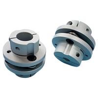 Accouplement à disque flexible en alliage d'aluminium à simple diaphragme pour équipement d'automatisation