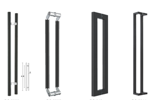 ידית משיכה לדחיפה 304 מרובע עגולה דלתות כניסה ארוכות מטפל - Product Image 5