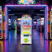 Machine de jeu de boxe NAUGHTY DOG avec accepteur de billets et jeu de récompenses en métal à monnayeur pour usage commercial