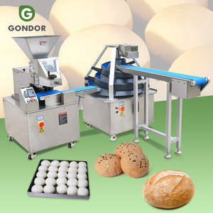 Máquina Hidráulica Automática Industrial para Moldear, Pesar y Cortar Bolas de Masa Redondas para Pizza - Product Image 1