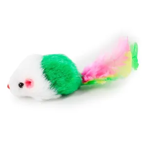 ของเล่นแมวสีสันสดใสเมาส์น่ารักสำหรับสุนัขแมวของเล่นแสนสนุก - Product Image 2