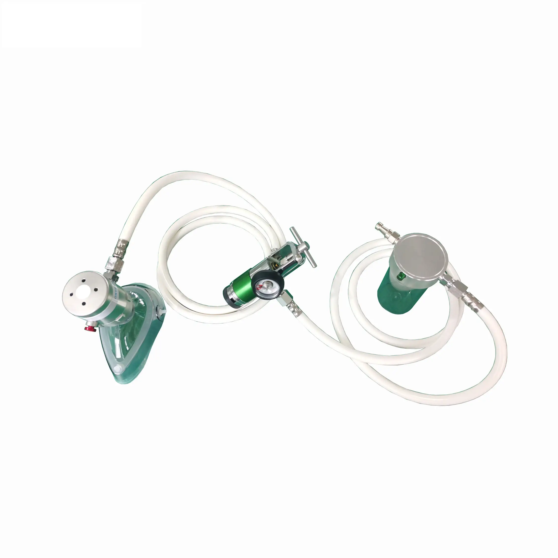 Oksijen tedavisi EMS kullanımı için tıbbi ekipman oksijen talep vana resüsitasyon seti