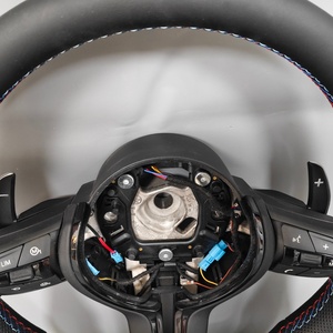 Volante de Cuero Personalizado Serie M E F para <span class=keywords><strong>BMW</strong></span> F07 F10 F20 F22 F30 F32 F34 F36 F33 F80 F82 M3 E70 E90 E92 340i - Product Image 4