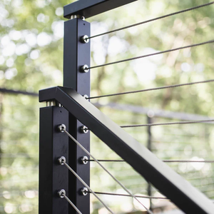 YL METAL Garde-corps <span class=keywords><strong>en</strong></span> aluminium de qualité supérieure, installation facile, 42 pouces, ne rouille pas, pour balcon, terrasse extérieure, <span class=keywords><strong>escalier</strong></span>, style moderne - Product Image 2