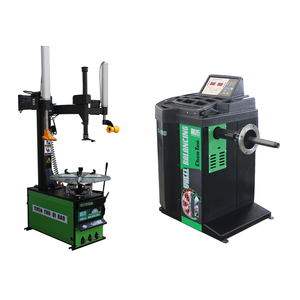 Machine à changer les pneus Chen Tuo, pneus de voiture, moteur 220V, design oscillant, équipement d'équilibrage - Product Image 1
