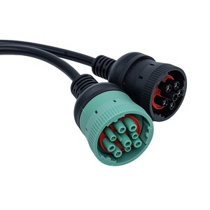 Ağır 6-Pin J1708 veya 9-Pin J1939 16-Pin OBD2 OBDII adaptör kablosu için otomotiv kamyon ve otomobil aksesuarı için - Product Image 6