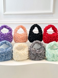 For Fashion New Casual Strapless Zipper Closure 1-1.9L Capacity Polyester Mini Women Multi Colors Small Handbag - Product Image 2