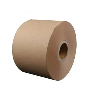 Rolo de papel Kraft para uso em impressão, papel de rolo de papel para papelão virgem de alta qualidade, copo de papel Kraft revestido de PE