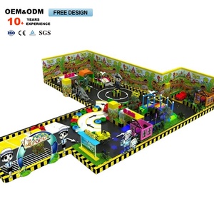 Conjunto de juegos infantiles de interior comercial al por mayor, área de juegos suave, equipo de carrusel para niños para parques de atracciones y centros comerciales - Product Image 4