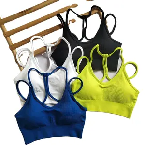 Fitness LuLu Running Stree Women Yoga Bra Align Sports Crop Tops Super Soft Fabric Straps Top Outdoor Active Bras High Quality