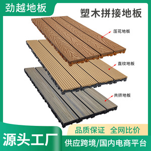 Tarima de compuesto de madera y plástico de 2,3 cm de grosor, impermeable, para exteriores, para terraza, balcón, patio. - Product Image 5
