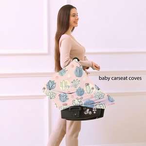 Couverture d'allaitement multifonctionnelle respirante, couvre-poussette pour garçons et filles unisexes - Product Image 2