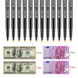 Bolígrafo Detector de Dinero, Fácil de Usar y Confiable, Verificador Universal de Billetes para Uso Personal y Comercial - Product Image 1