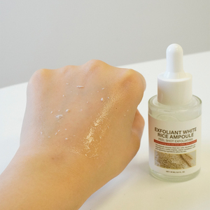 Suero Ampolla de Arroz OEM <span class=keywords><strong>Triple</strong></span> Acción Iluminador e Hidratante Exfoliante Suave para Todo Tipo de Piel - Product Image 4