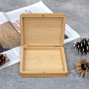 Màu Sắc Tự Nhiên Tre Lật Nắp Tên Thẻ Bài Lưu Trữ Thẻ Khắc Logo Quà Tặng Bằng Gỗ Hộp Bao Bì - Product Image 6