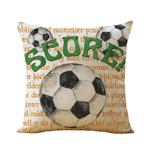 Balls Sport Home Furnishing Decoration Print <strong>Rectangular</strong> <strong>Cushion</strong> <strong>Cover</strong> with logo Print - Product Image 6