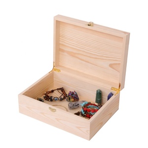 Boîtes cadeaux <span class=keywords><strong>en</strong></span> <span class=keywords><strong>bois</strong></span> d'usine BSCI boîte <span class=keywords><strong>en</strong></span> <span class=keywords><strong>bois</strong></span> de pin inachevée boîte <span class=keywords><strong>à</strong></span> <span class=keywords><strong>bijoux</strong></span> personnalisée boîte souvenir - Product Image 5
