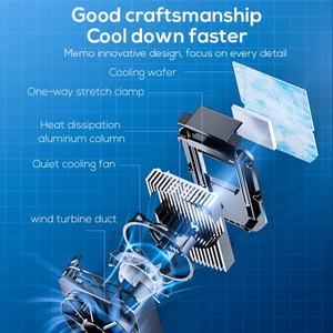Enfriador de Teléfono Semiconductor Magnético Portátil Universal para Escritorio MEMO DLA2 - Product Image 3
