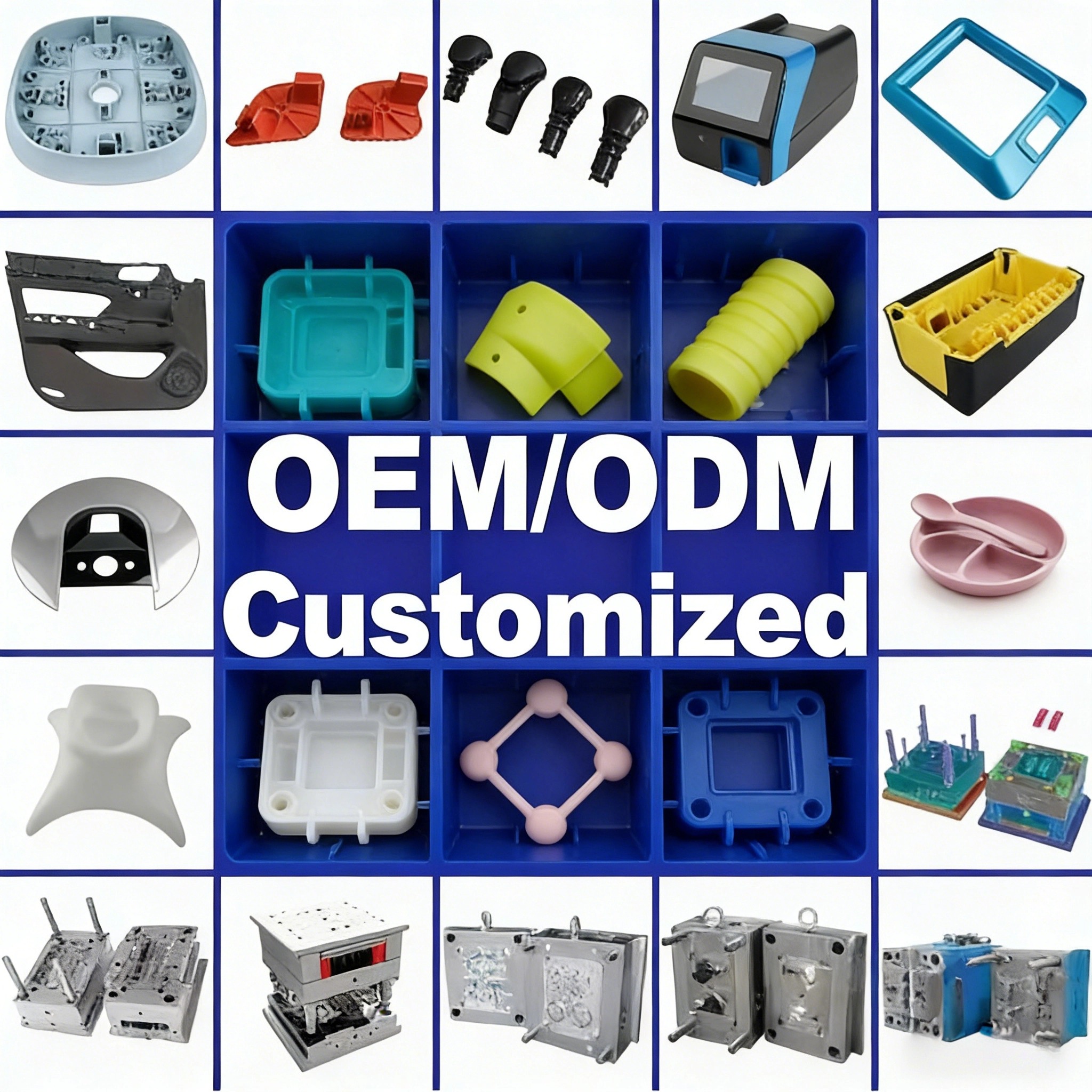 China Plastic Injection Molding Factory Plastic Moulding Company Custom POM ABS PP Nylon Injection Molded Plastic Parts