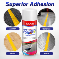Peinture aérosol pour marquage routier, séchage rapide, revêtement pour lignes de stationnement