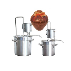 Machine de distillation d'hydrolat distillateur d'alcool tranquille de vin d'acier inoxydable - Product Image 5
