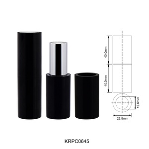 Estuche Redondo para Bálsamo Labial con Logotipo Personalizado, Tubo de Lápiz Labial Único con Caja Personalizada para Cosméticos, Tubos para Bálsamo Labial - Product Image 2