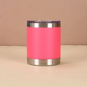 Custom Color 10oz Stainless Steel Double Wall Vacuum Tumbler <b>Insulated</b> <b>Mug</b> Lightweight for Office Driving - Product Image 1