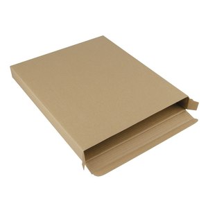 Boîte intérieure Kraft Crest 27x22x2,5 cm, emballage en papier pour le stockage et l'expédition - Product Image 1