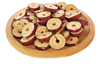 Tranches de Jujubes Lyophilisées, Tranches de Dattes Rouges, Sans Additifs, Vente en Gros, OEM, Marque Privée