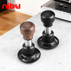 Nibu Tamper per <span class=keywords><strong>Caffè</strong></span> in Acciaio Inox Stile <span class=keywords><strong>Classico</strong></span>, Distributore Espresso a Molla, Pressione Costante 58.5MM, Strumento per Barista - Product Image 6