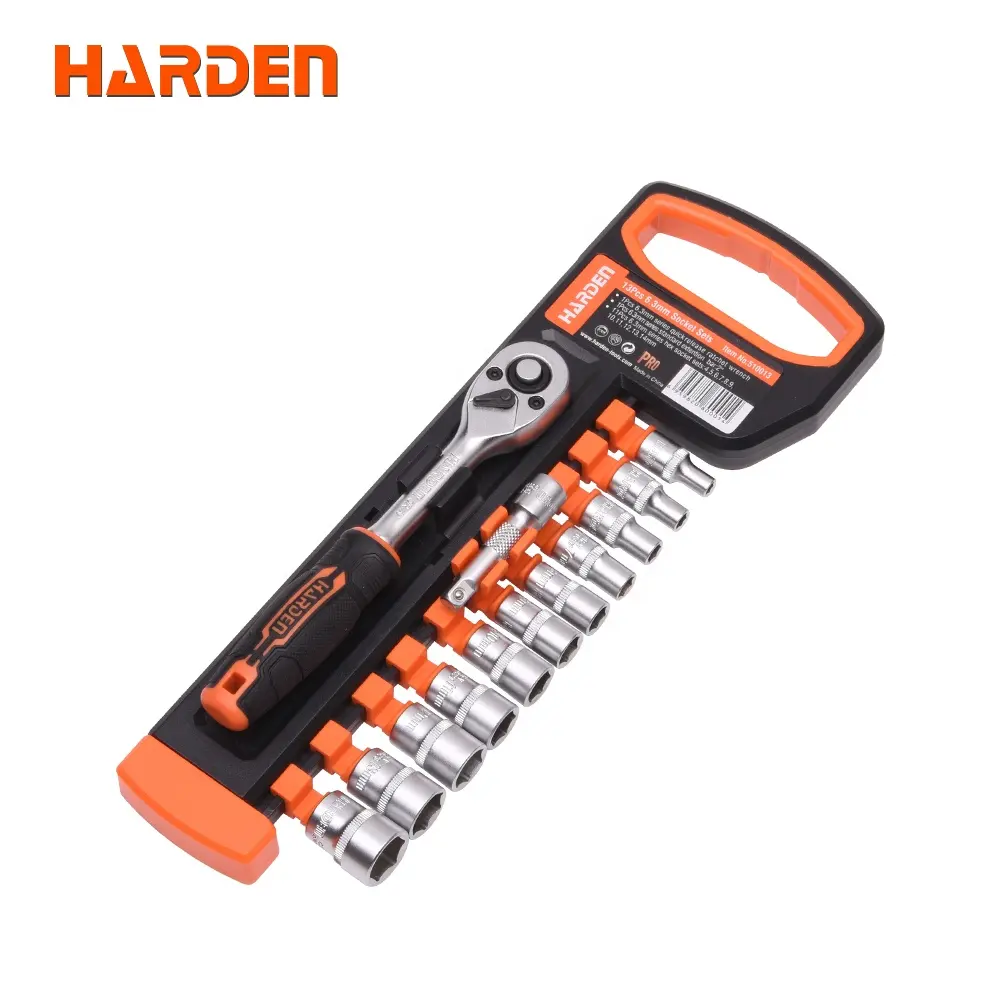 HARDEN oto tamir 13 adet 1/4 "kuvvet soket setleri araçları setleri