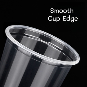 Gobelets en plastique transparent PP de 24 oz avec logo personnalisé Beon, pour thé au lait, jus, boba, à emporter, jetables, avec joint d'étanchéité - Product Image 4