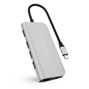 ฮับ USB-C 9-IN-1 รุ่น HyperDrive สีเทา - Product Image 1