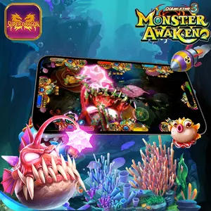 New Generation Touch Screen Table Top Skill Fish Online Game App Play Fishing Game Customized Fish Games