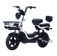 Meilleure vente 350W cyclomoteur électrique adulte électrique scooter à deux roues vol Absorption des chocs vélo électrique