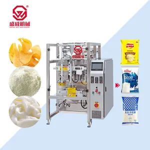 Shengwei Machinery Vertical Powder Spices Automatic Soya Packaging Flour Powder 100G Small Sachets Powder Packing Machine