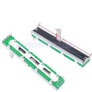 Potenciómetro Deslizante de Varilla de Empuje para Control de Velocidad TEMPO de Reproductor de Discos Pioneer DDJ-SB SB2 SB3 <span class=keywords><strong>WEGO</strong></span> de 60 mm, 50 KB con Clic Central DCV1034 - Product Image 6