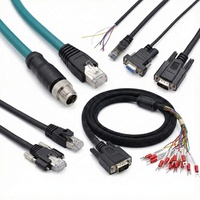 Câble M12 assemblé 3 4 5 6 8 12 17 broches, câble Canbus à code A, connecteur M12 surmoulé