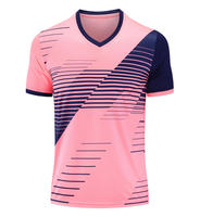 T-shirt sportif pour homme, vert et blanc, col en V, manches courtes, séchage rapide, tricoté, coupe classique, impression sérigraphique, écologique