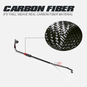 Kit de Varilla de Soporte para Capó de Coche, Material de Fibra de Carbono Seca, para Jazz Fit GK 2014-2018 - Product Image 4